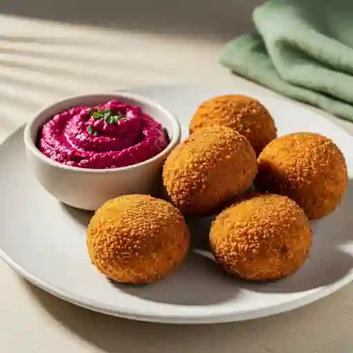 Croquetas & Hummus