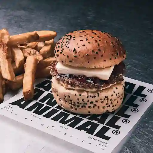 Hamburguesa Trufada Smash En Combo