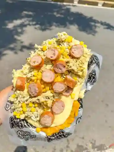 Patacon Pollo & Chorizo Personal