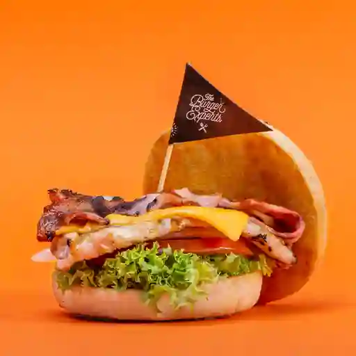 Burger Buffalo Chicken Parilla