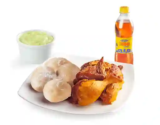 Combo Medio Pollo Asado