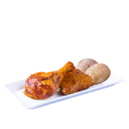 1/4 De Pollo Asado Crazy Oferta