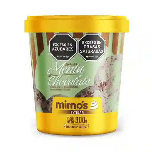 Medio Litro Helado Estelar Mentachocolat