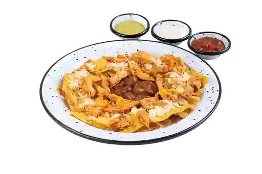 Nachos Con Pollo