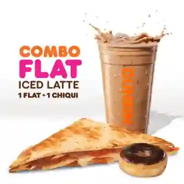 Combo Flat+ice Latte.