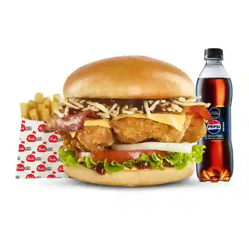 Combo Hamburguesa Pollo Crispy