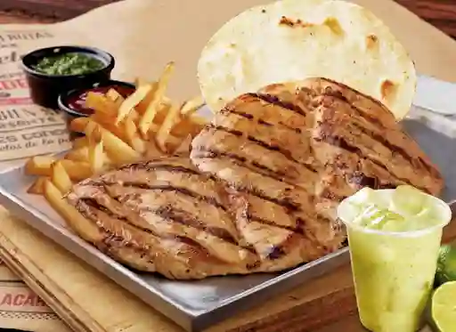 Combo Pechuga De Pollo Mas Limonada