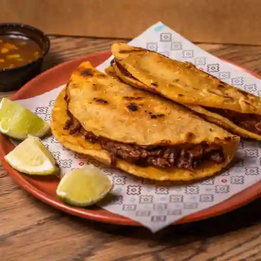 Taco Crujiente De Birria De Res