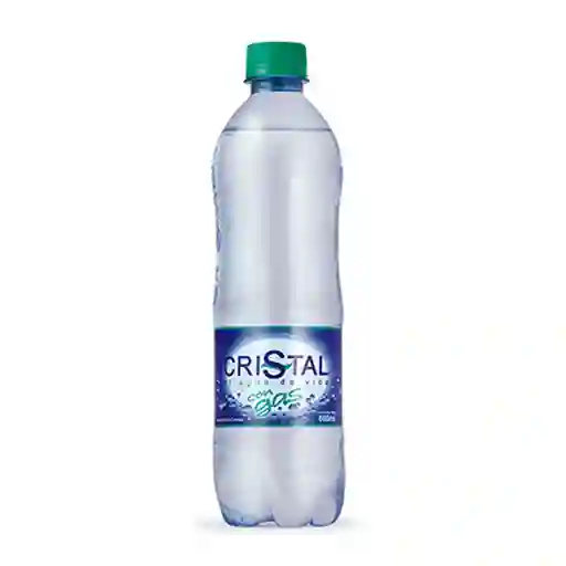 Agua Cristal Gas 600ml