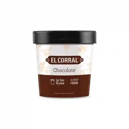 Vaso De Helado De Chocolate 60 G