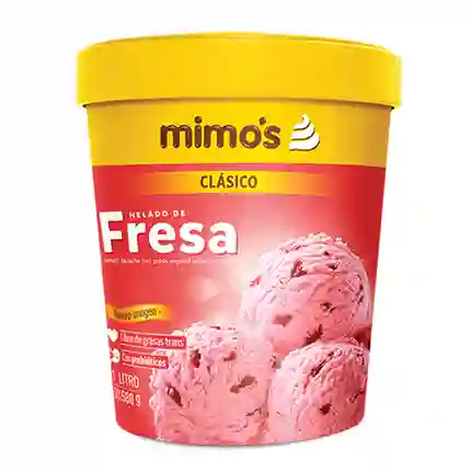 Litro De Helado Clasico Fresa