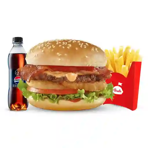 Combo Hamburguesa Crunch