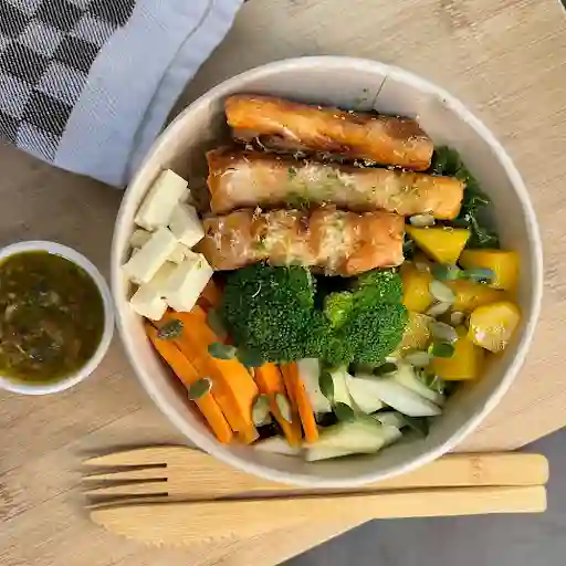 Combo Arma Tu Bowl Mediano + Postre
