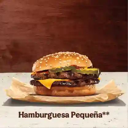 Hamburguesa Bk Jr Doble