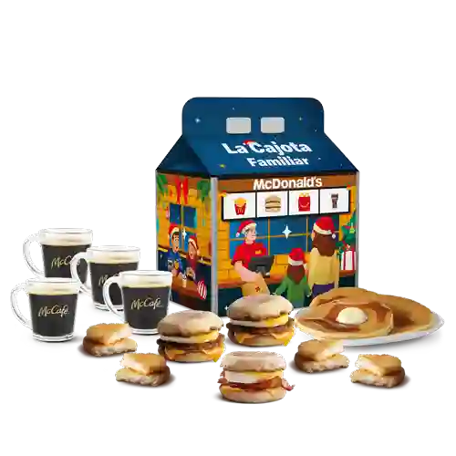 Cajota Familiar Clásica Desayuno Para Cuatro