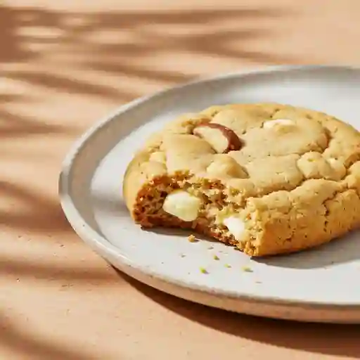 Galleta De Chocolate Blanco Y Nueces