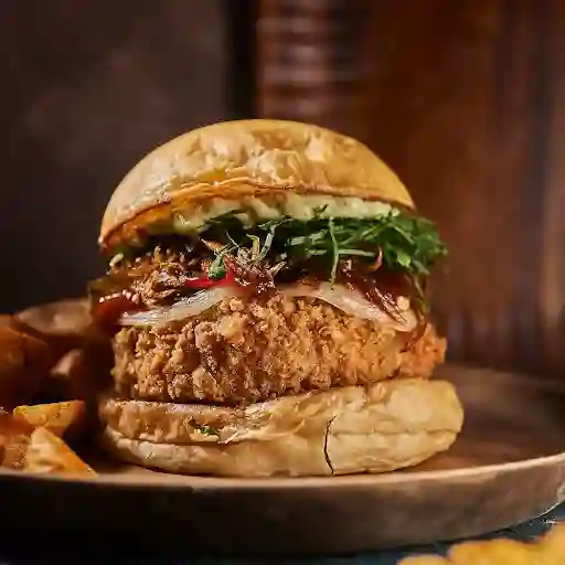 Golden Burger Con Francesas