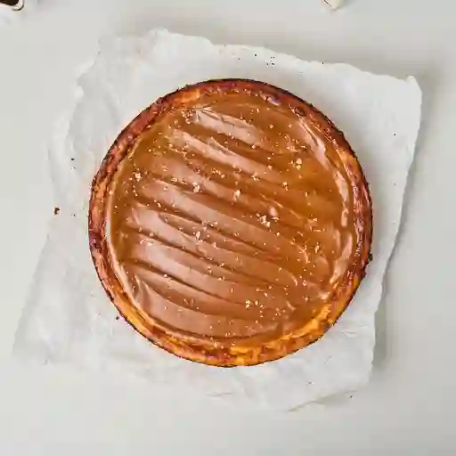 Tarta De Queso Y Caramelo Salado