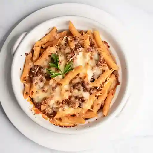 Penne Bolognesa Gratin