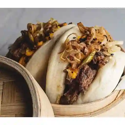 Baos Solomillo Con Espárragos