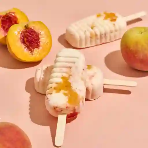 Paleta De Yogurt De Durazno