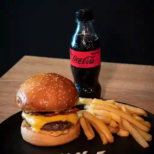 Baconcheese+papas+cocacola Zero250