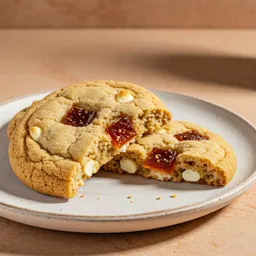 Galleta De Chocolate Blanco Y Bocadillo