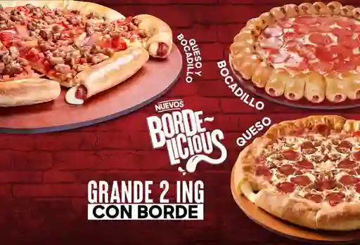 Pizza Grande 2 Ing Con Borde Relleno