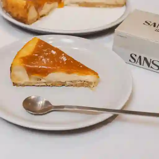 Porcion Tarta De Queso Caramelo Salado