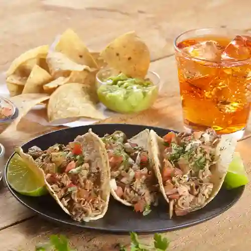 Combo Tacos De Res