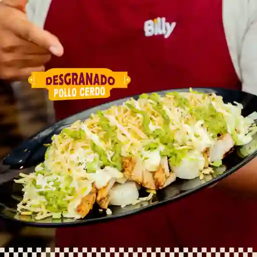 Desgranado Pollo Cerdo