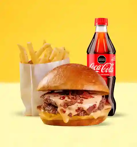 Combo Soul Queso Fundido Burger