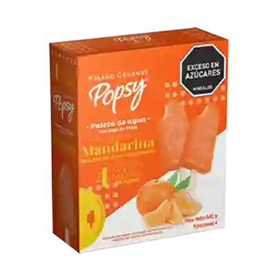 Paleta Mandarina Agua