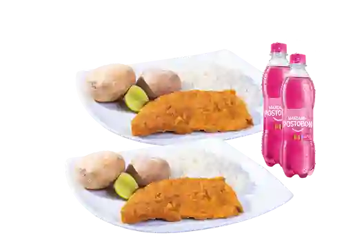 2 Combos De Chuleta Mediana Oferta