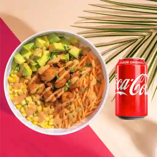 Pollo Crispy Bowl + Coca Cola