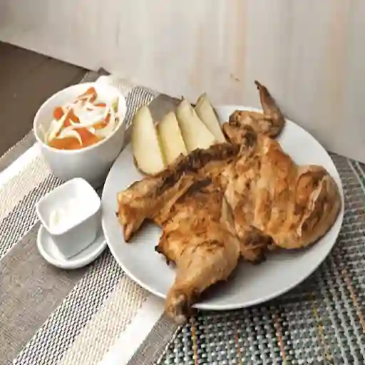 Medio Pollo Asado