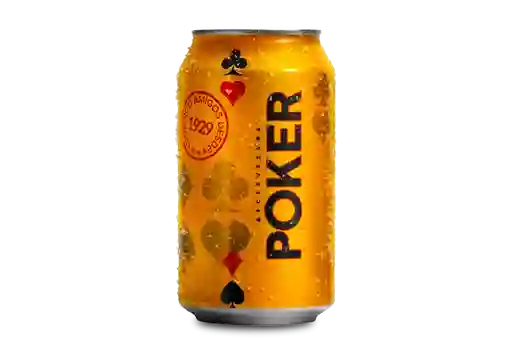 Cerveza Poker 330 Ml Lata Unidad