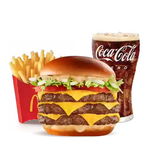 Mccombo Mediano Tasty Clásica 3 Carnes