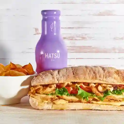 Sanduche Pollo M.o + Hatsu + Chips