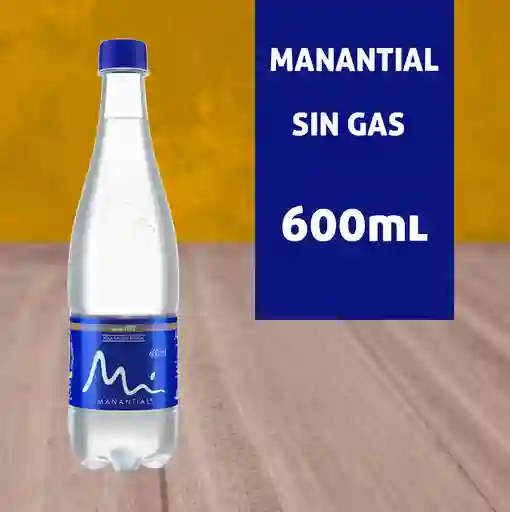 Manantial Sin Gas 600 ml