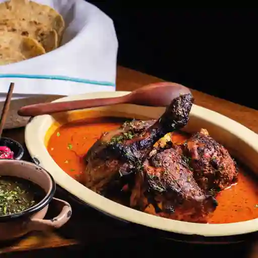 Medio Pollo Pibil A La Brasa 