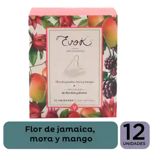 Infusión  Por 12 Unidades Flor Jamaica