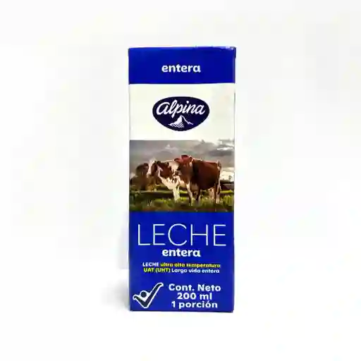 Leche Entera 200 Ml 