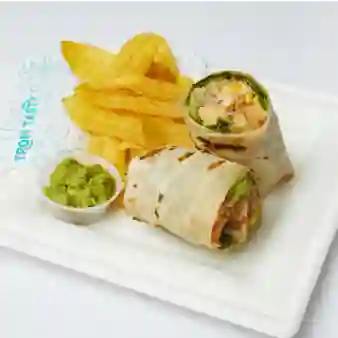 Wrap Ceviche Camarones