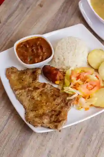 Corrientazo Carne A La Plancha