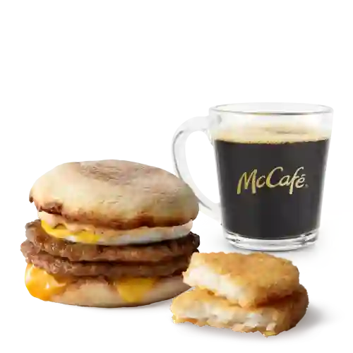 Mccombo Egg Mcmuffin Salchica Doble Tasty