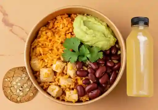 Combo Calentado Tipico De Pollo