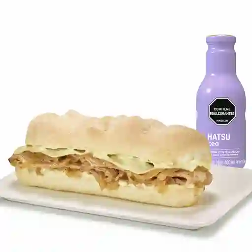 Combo Sándwich De Cerdo Con Cebolla Cara