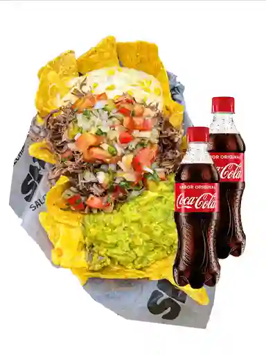Combo Nachimonster 2p +  2 Bebidas