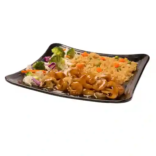 Camarones Teriyaki